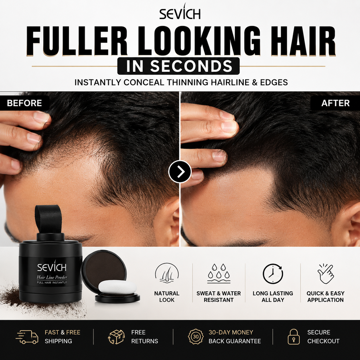 Sevich Hairline Powder